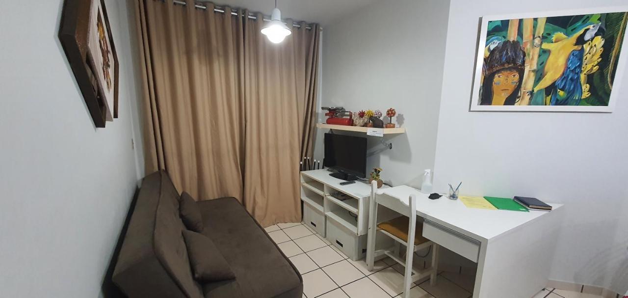 Apartamento Quadra Praia Com Vista Mar Guarapari Luaran gambar