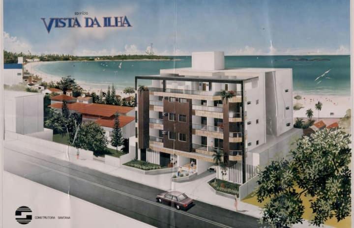 Apartamento Quadra Praia Com Vista Mar Guarapari Luaran gambar